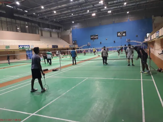Railways Indoor Badminton Stadium — Badminton in East Marredpally