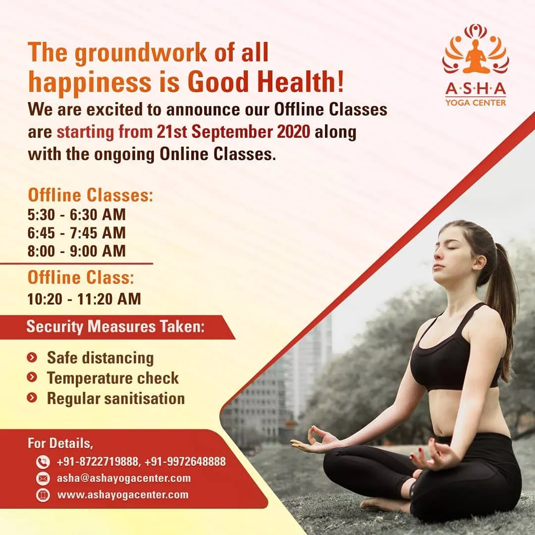 Asha Yoga Center — Yoga in Vidyaranyapura, Bengaluru
