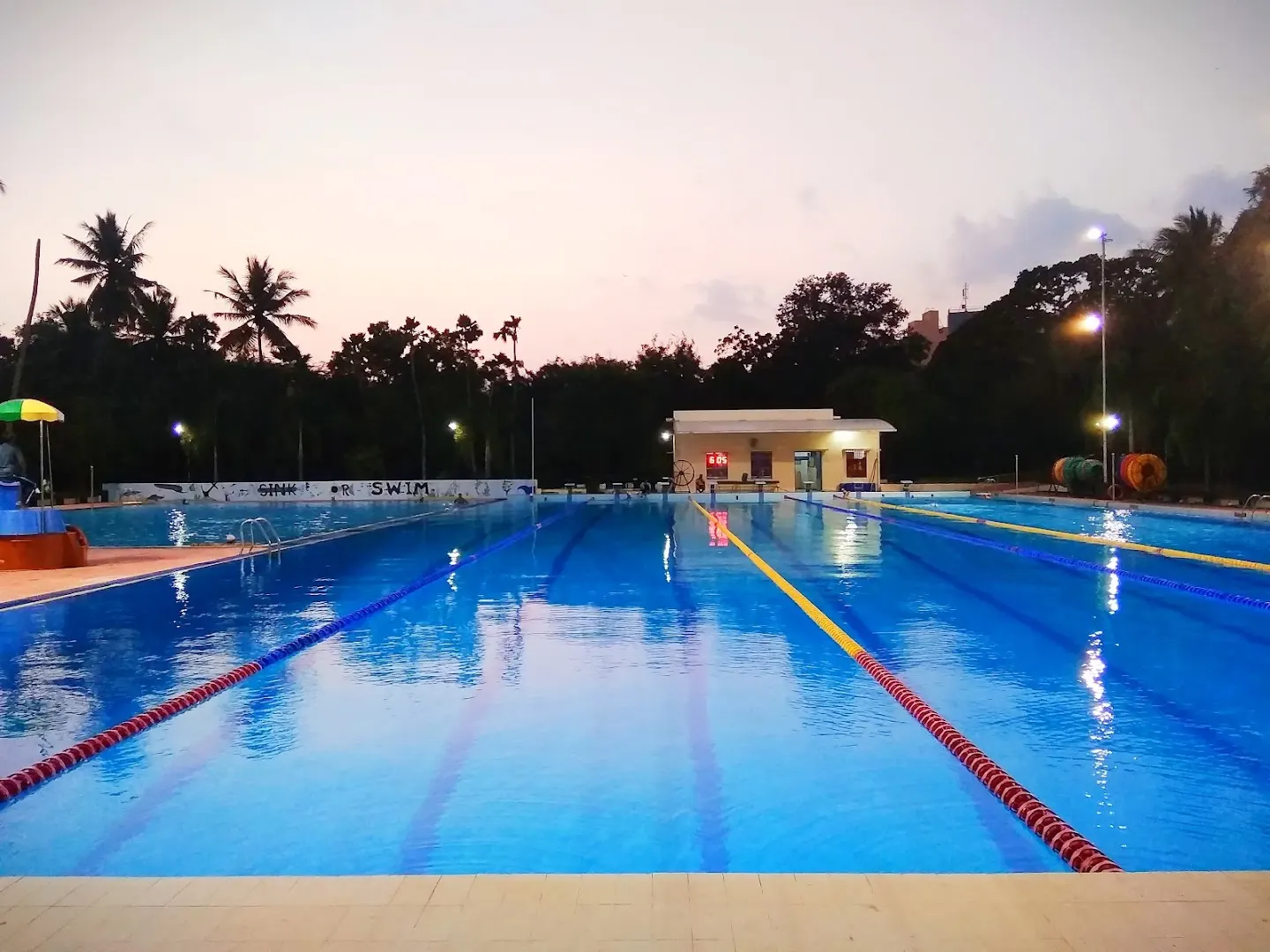 Swimming Pool IIT Madras — Swimming in Indian Institute Of Technology, Chennai
