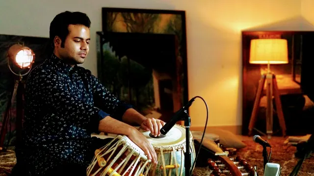 Pranoy Chatterjee - Musician(Tabla player and Teacher) — Music in Paschim Putiary