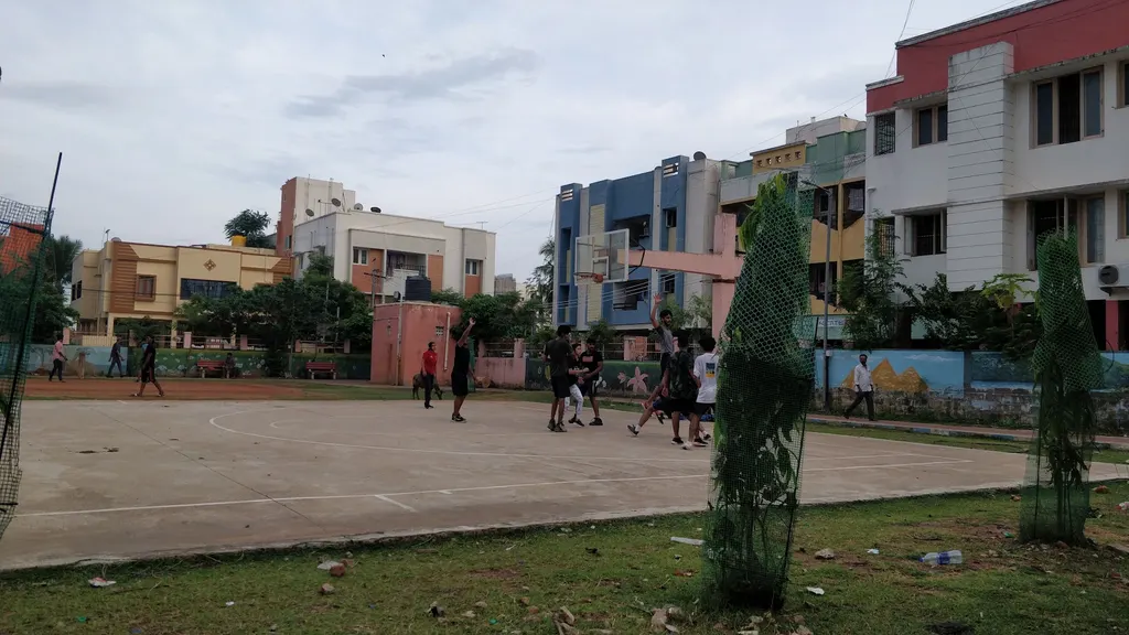 Corporation Basket Ball Court — Basketball in Pallikaranai