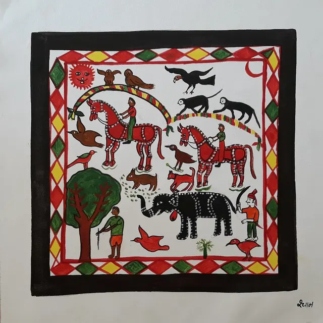 Chitrakar shyam — Art & Craft in Satellite