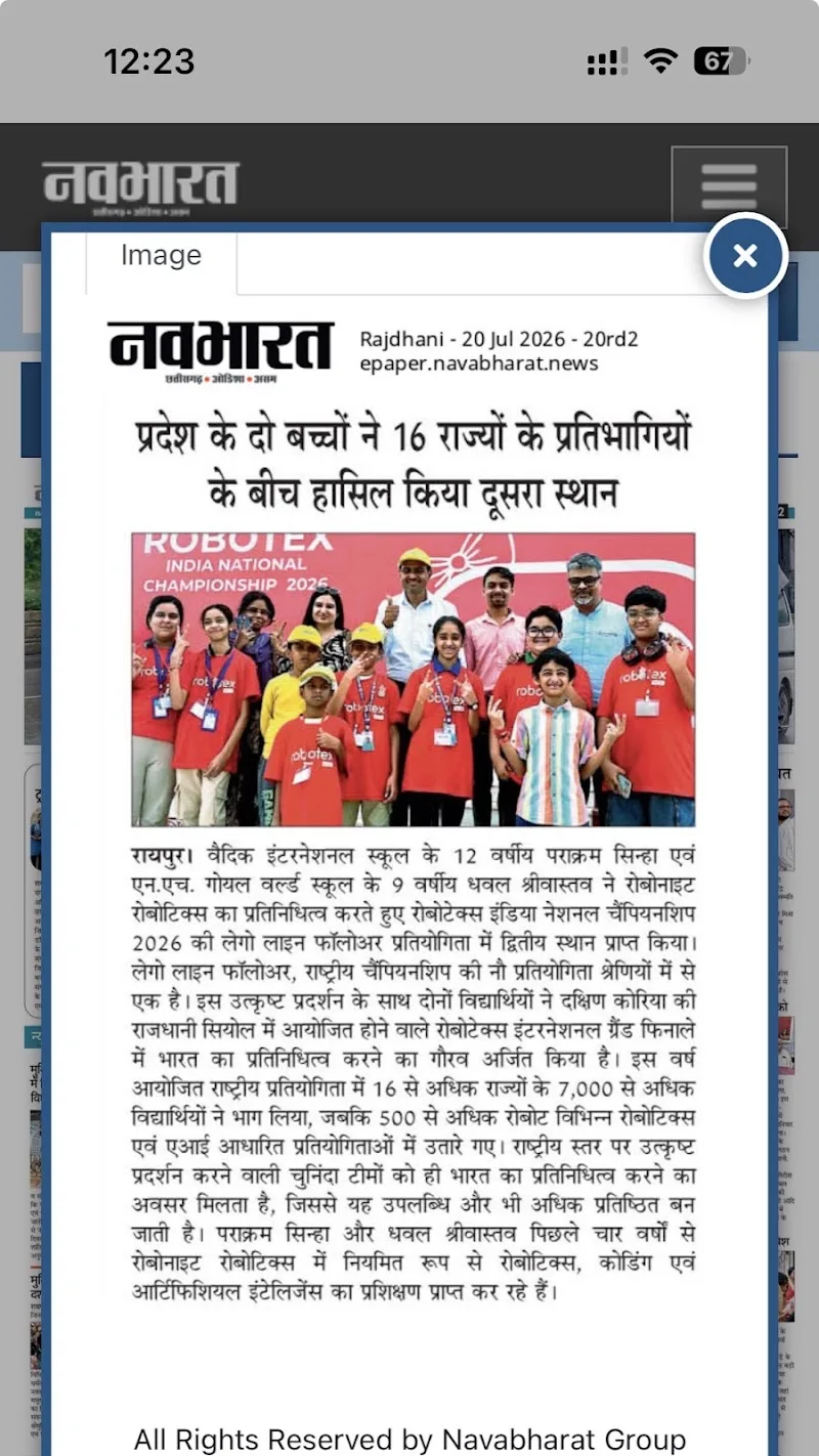 ROBONITE Robotics & STEAM Education Private Limited — Coding & Robotics in Shankar Nagar