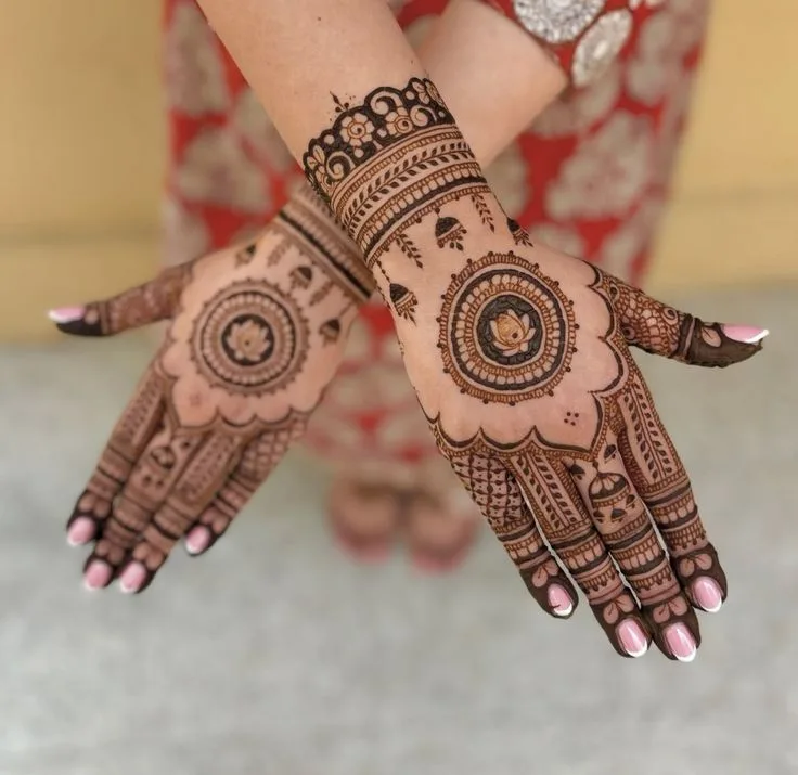 Sakshi's mehandi art — Art & Craft in Changurabhata