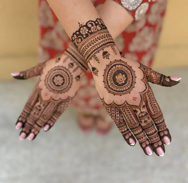 Sakshi's mehandi art — Art & Craft in Changurabhata
