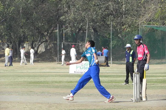 Junior Pitch — Cricket in Green Park