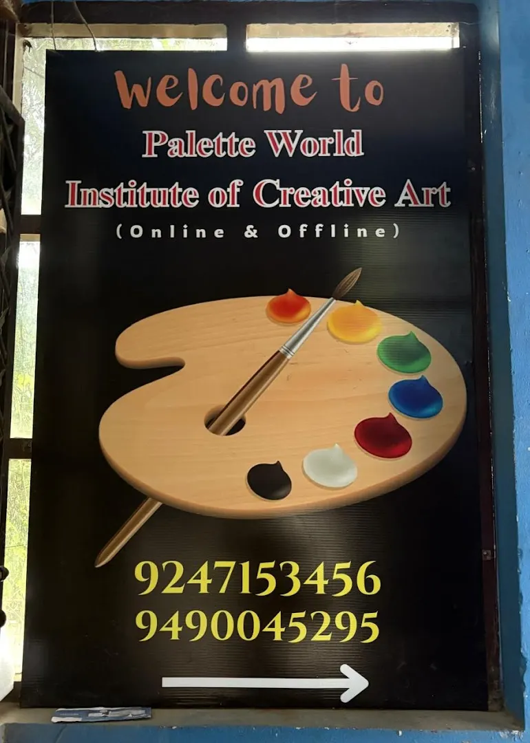 Palette World - Institute of Creative Art — Art & Craft in Karkhana