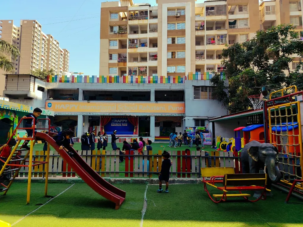 Happy International School — Swimming in Rahatani