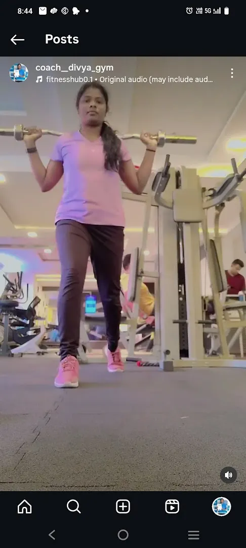 Dhivya weight loss fitness trainer — Standard Gym in Sholinganallur, Chennai