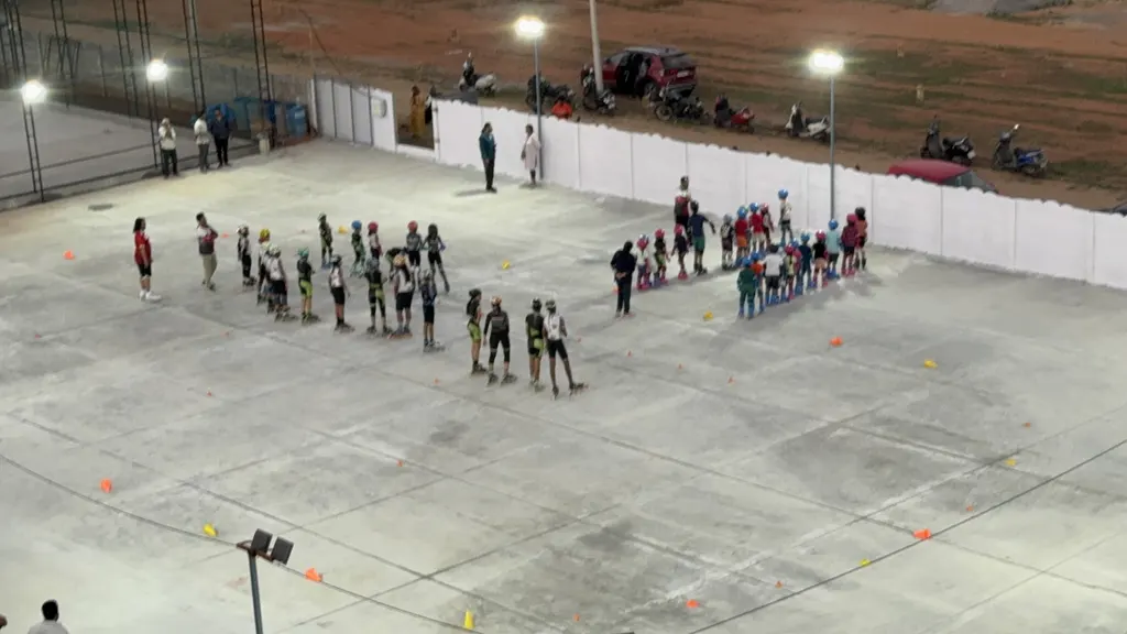 BORN TO SKATE ROLLER AND ICE SKATING ACADEMY — Skating in HMT Officers Colony