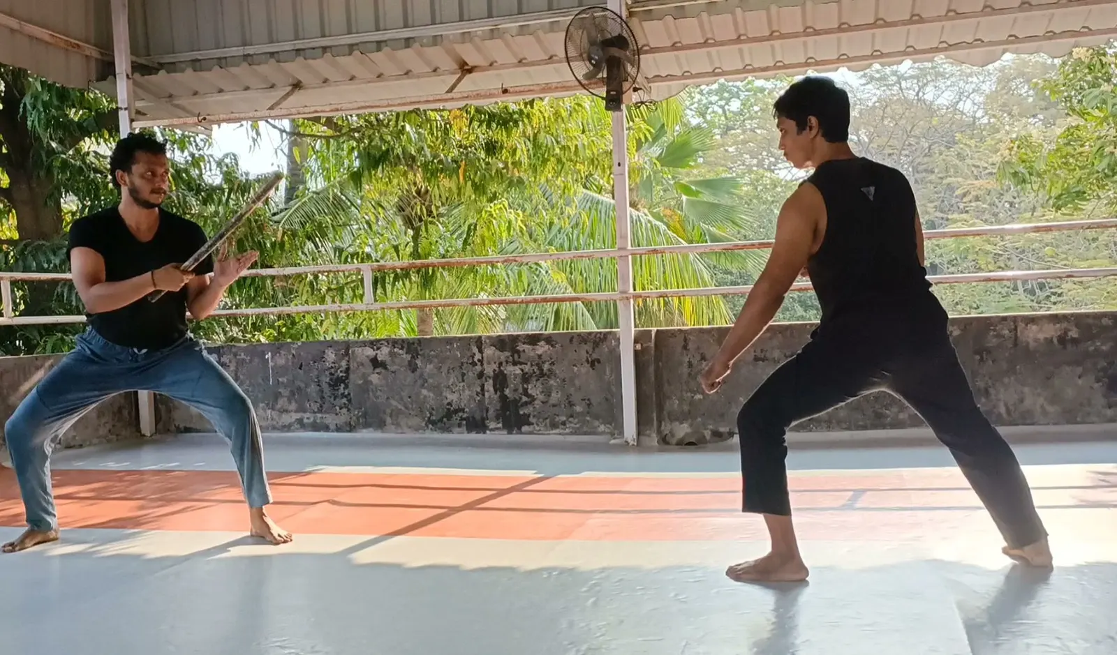 Kalarippayattu Chennai Shaji Kalari @ Racketry — Martial Arts in Perambur, Chennai