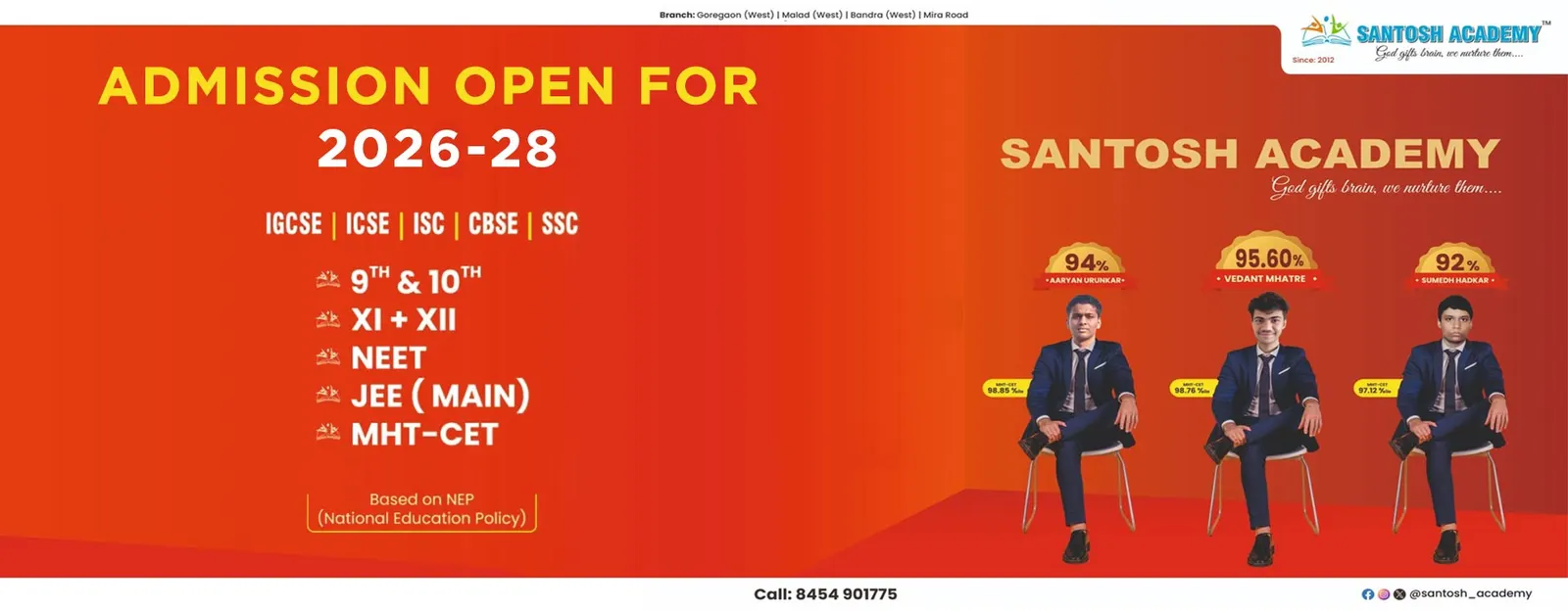 Santosh Academy — Chess in Bandra West, Mumbai
