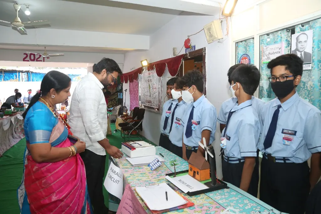 Sreenidhi High School, Madinaguda — Coding & Robotics in PJR Colony