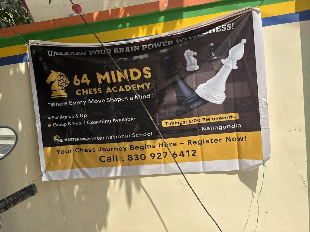 64 minds chess academy — Chess in Lingampally