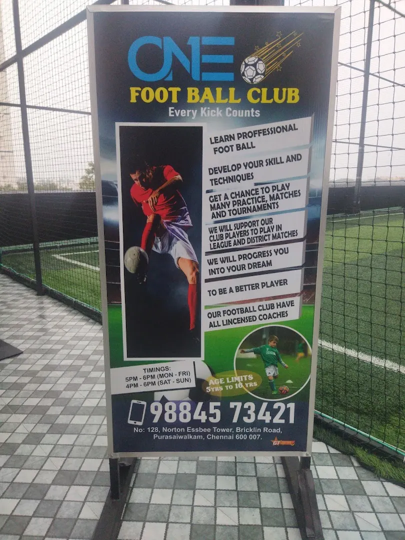 One Football Club and Academy — Football in Purasaiwakkam, Chennai