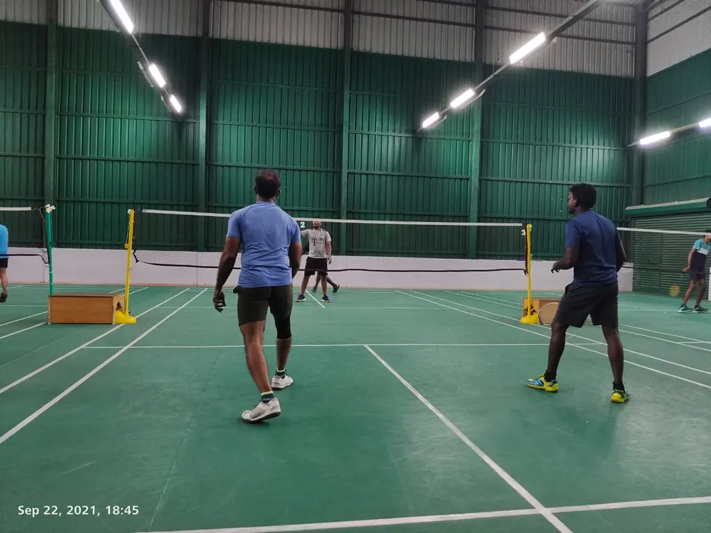21.B Badminton — Badminton in Vyasarpadi