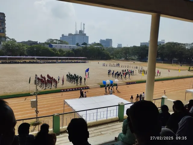 Rajarathinam Stadium — Football in Egmore