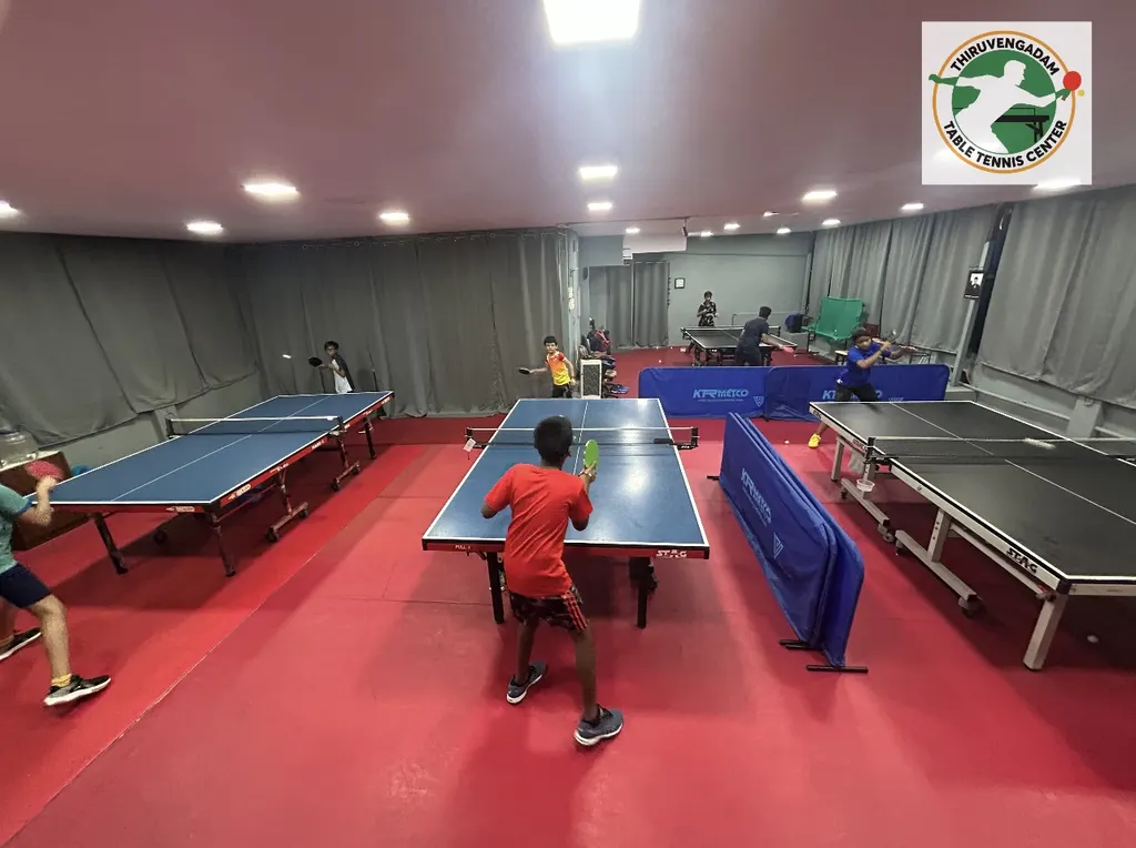Thiruvengadam Table Tennis Centre — Table Tennis in Ashok Nagar