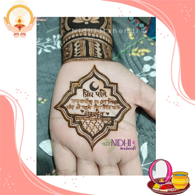 Nidhi mahendi — Art & Craft in Swati Park