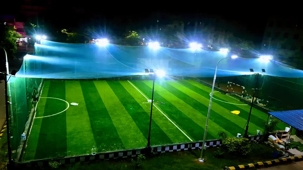 Spot kick — Football in Virugambakkam