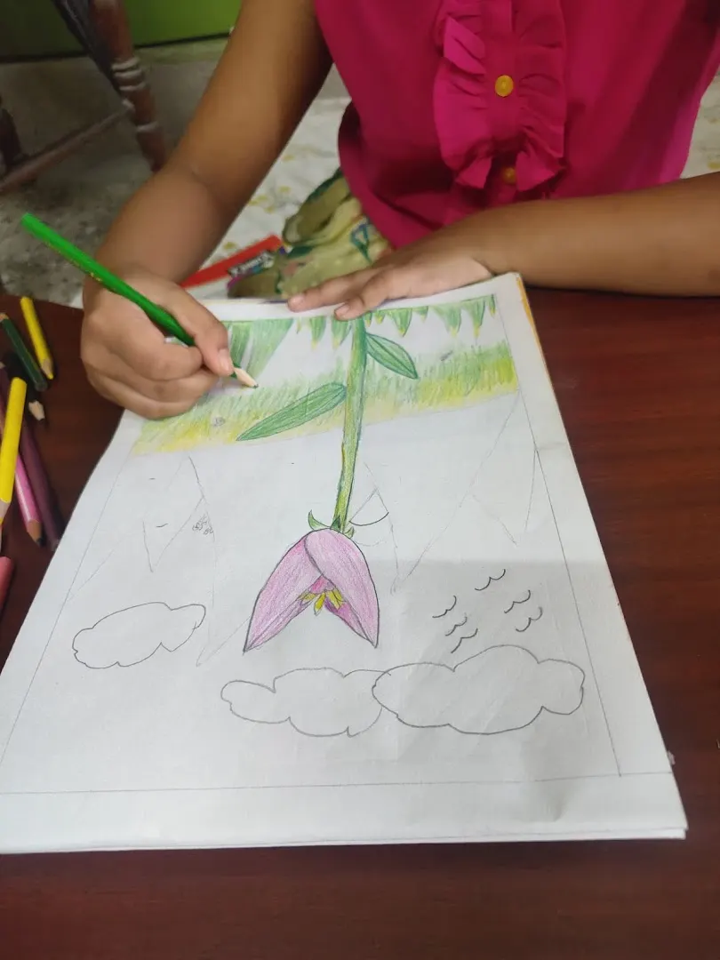 ART CLASS WITH ADITI MA'AM — Art & Craft in Santoshpur
