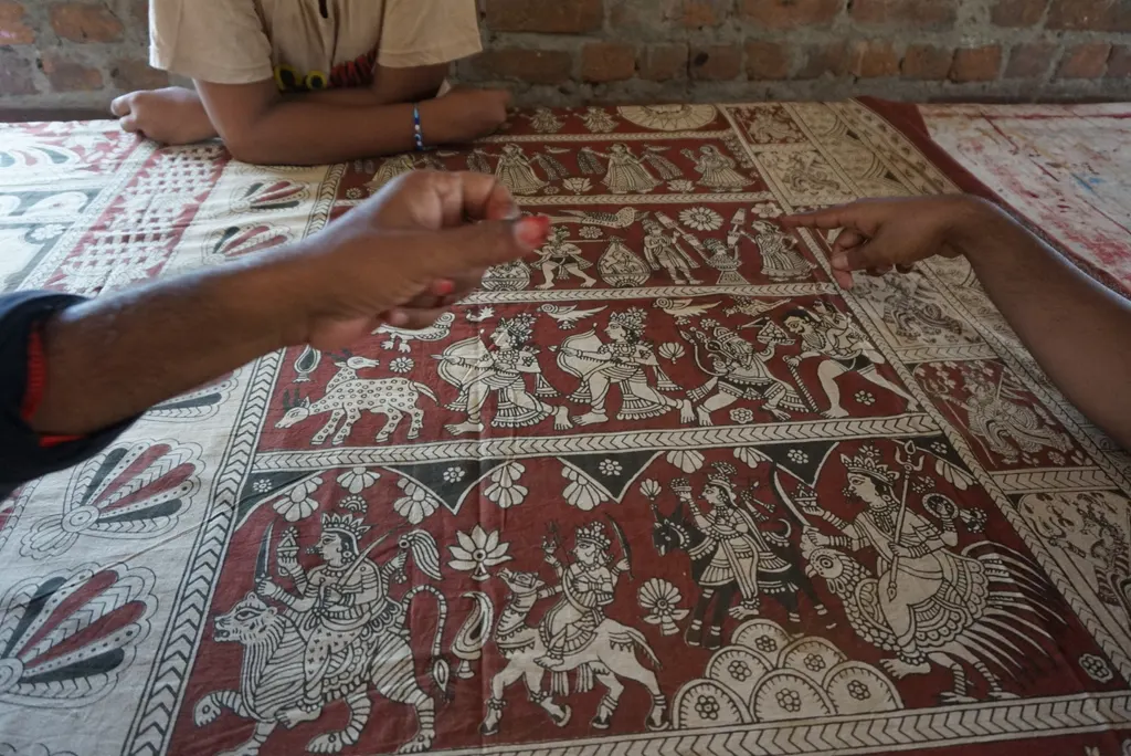 Mata Ni Pachedi — Art & Craft in Narayan Nagar