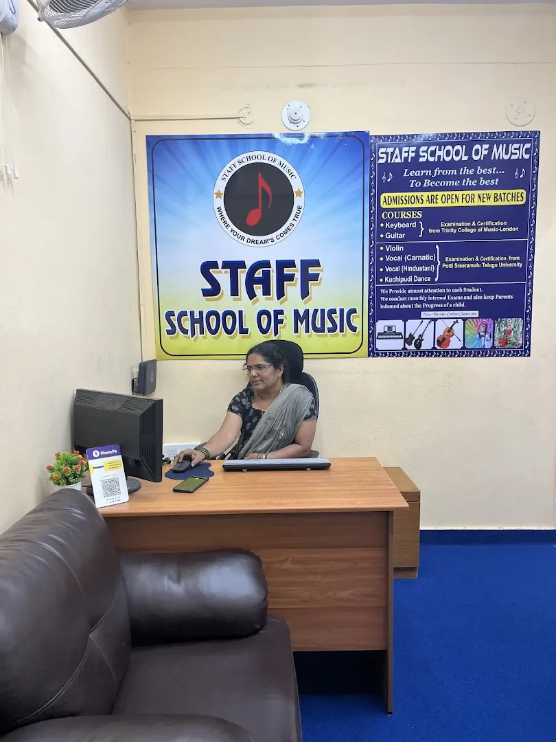 STAFF SCHOOL OF MUSIC & DANCE — Music in Dr. A. S. Rao Nagar