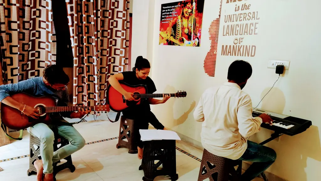 The 7th Chord Music Classes — Music in Chitrakoot