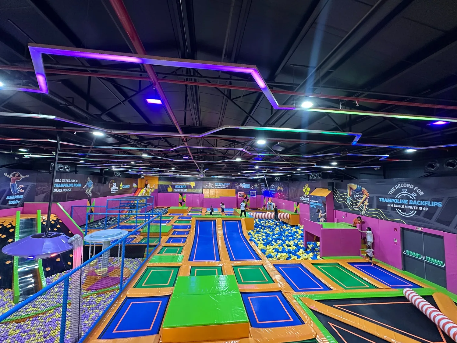 SkyJumper Amusement Park - Forums Mall, Guwahati | Trampoline | Laser Tag | Soft Play | Arcade — Children's Indoor Play Zones in Guwahati, Guwahati
