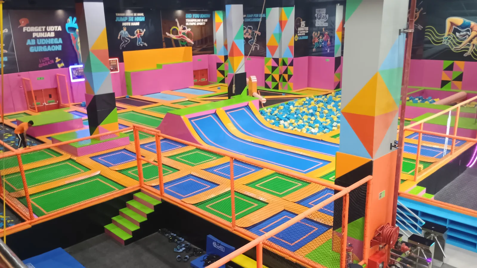 SkyJumper Trampoline Park - M3M Broadway Gurgaon — Trampoline Parks in Sohna Road, Gurugram