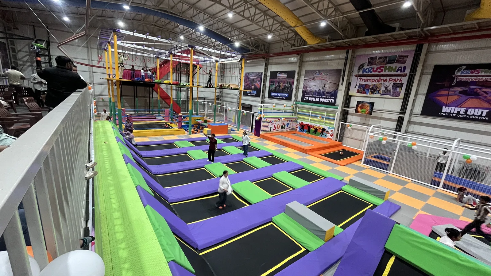 KRUSHNAI TRAMPOLINE PARK — Children's Indoor Play Zones in Pathardi, Nashik