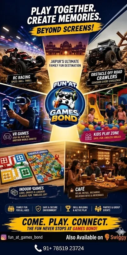 Games Bond — Game Zones & Arcades in Vaishali Nagar, Jaipur
