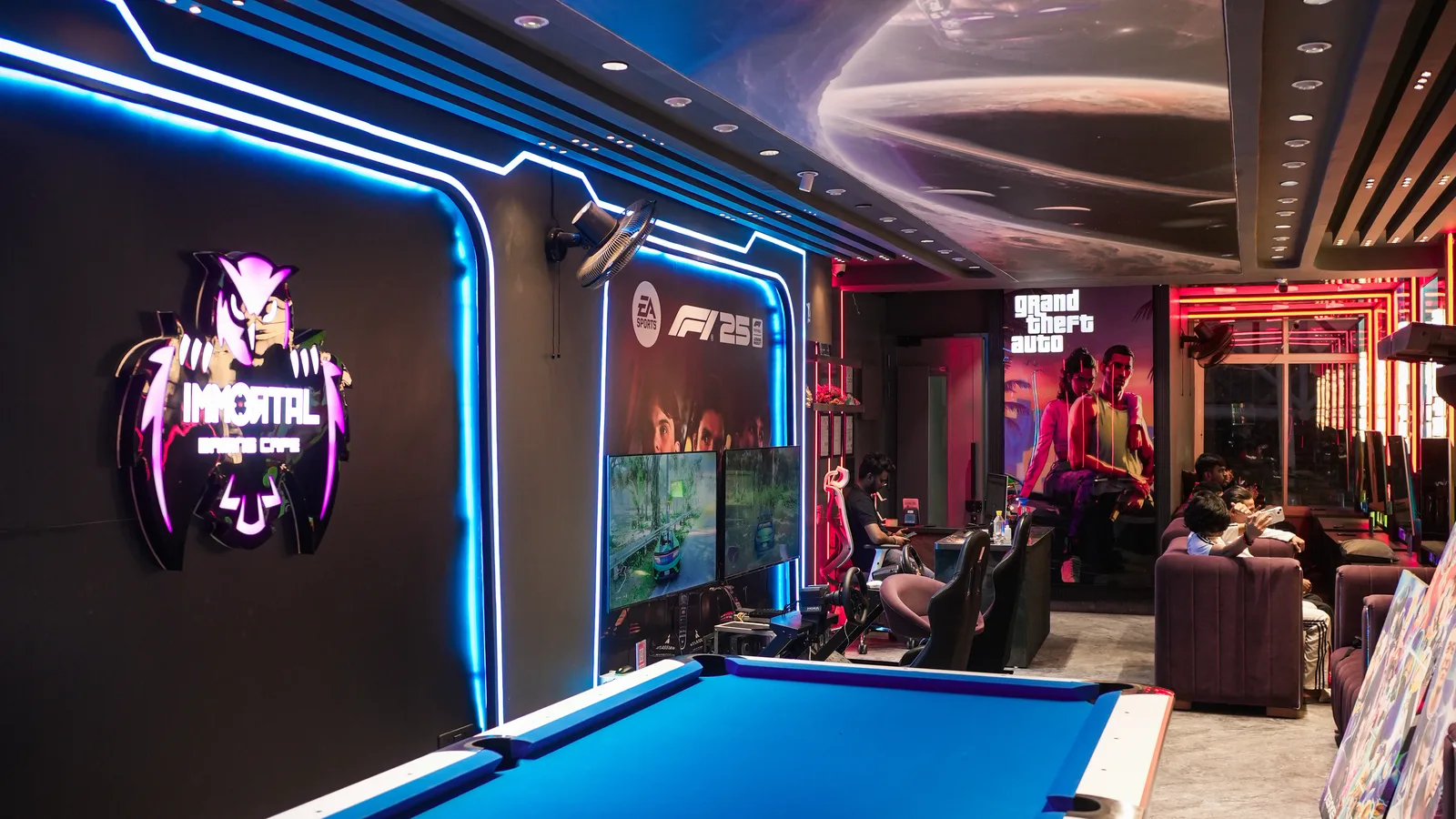 Immortal Gaming Cafe — Game Zones & Arcades in Chanakyapuri, Delhi