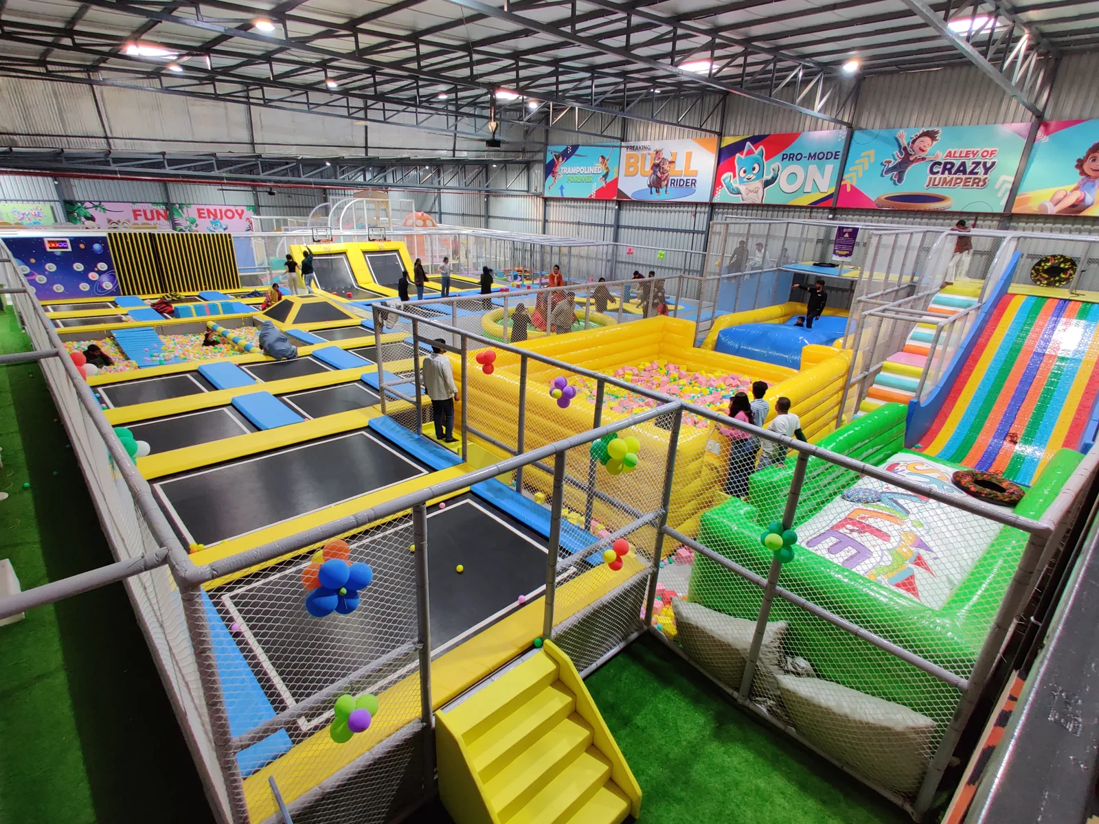 Skybounce by Skyville Trampoline — Children's Indoor Play Zones in Mahaveer Colony Park, Udaipur